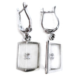 Floating Diamond Earrings