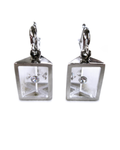 Floating Diamond Earrings