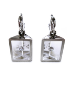 Floating Diamond Earrings