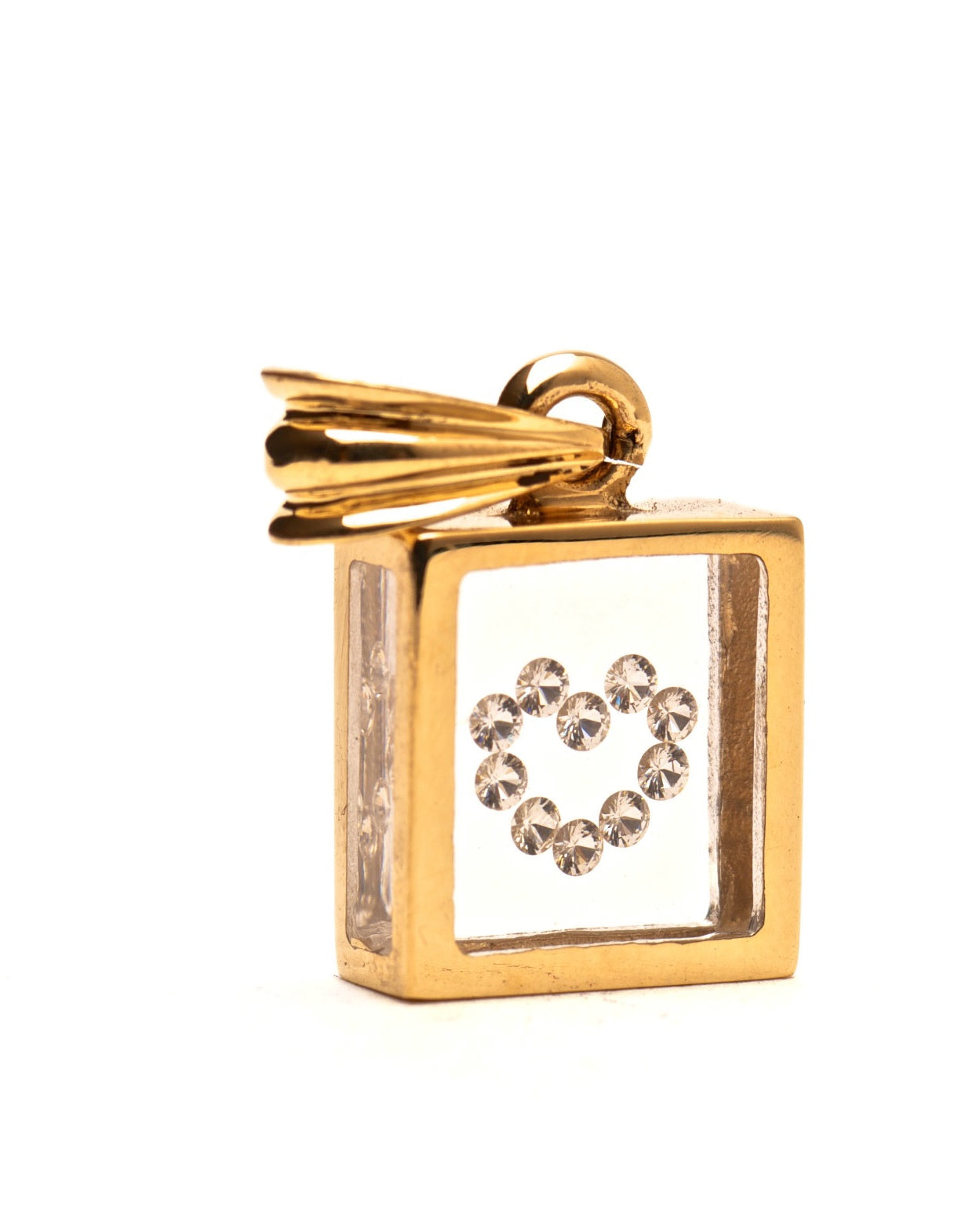 Incogem Floating Diamond Pendant "Heart"