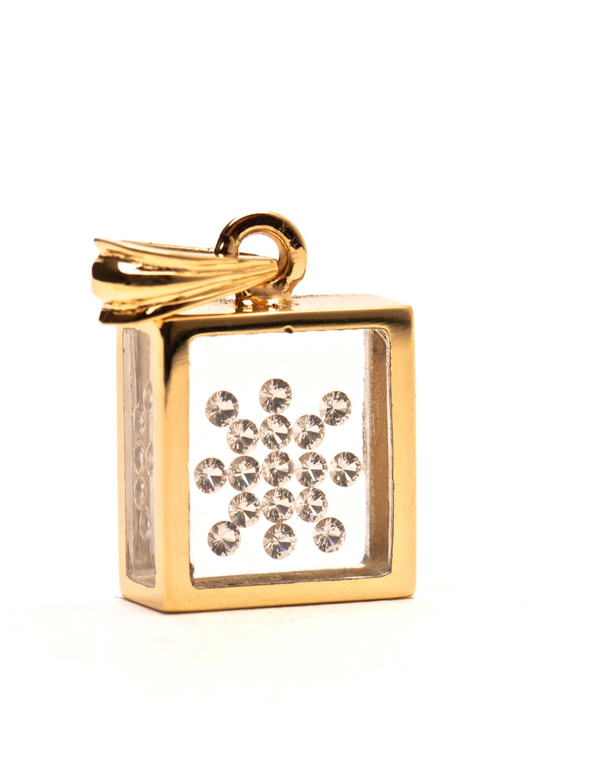 Incogem Floating Diamond Pendant "Snowflake"