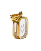 Incogem Floating Diamond Octagon Pendant "Heart”