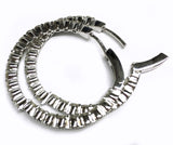 Diamond Inside/Out Hoop Earrings - Prong Set 1.81tw, SI1-SI2 G-H