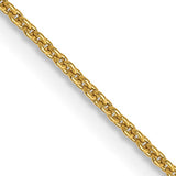 Cable Chain (Yellow Gold 18") 1mm